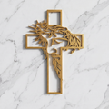 Cruz Decorativa Artesanal — Aeterna