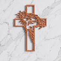 Cruz Decorativa Artesanal — Aeterna