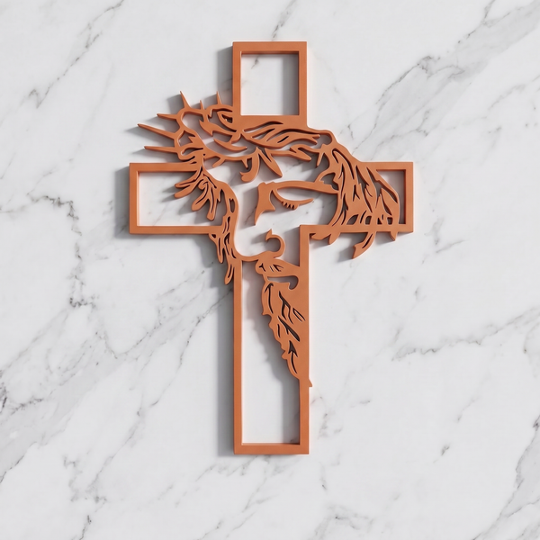 Cruz Decorativa Artesanal — Aeterna