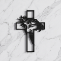 Cruz Decorativa Artesanal — Aeterna