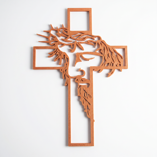 Cruz Decorativa Artesanal — Aeterna