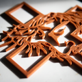 Cruz Decorativa Artesanal — Aeterna
